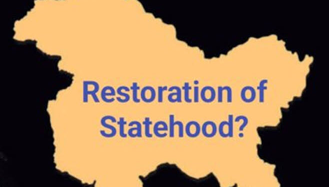 Cabinet Passes Resolution For Restoration of Statehood for J&K
