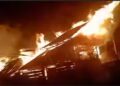 Fire Engulfs Residential Houses and Cowsheds In Kupwara Village
