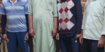 Sopore Police Bust Gambling Racket, 4 Apprehended