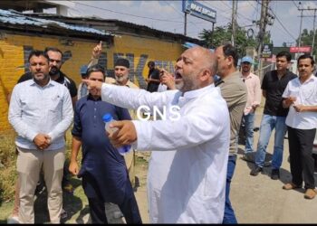 Residents Stage Peaceful Protest In Panthachowk Against Proposed Wine Shop, Seek Govt Intervention